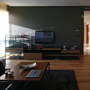 rack de TV contemporâneo