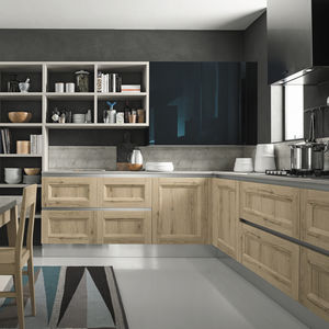 cozinha contemporânea / em MDF / em L / em U