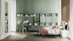 quarto infantil verde