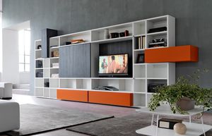 móvel de parede contemporâneo para TV