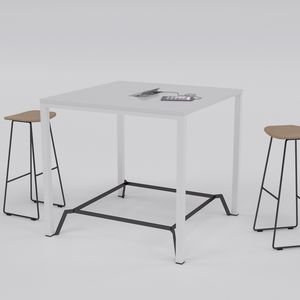 mesa alta contemporânea