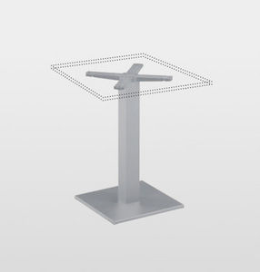 base de mesa em alumínio 1