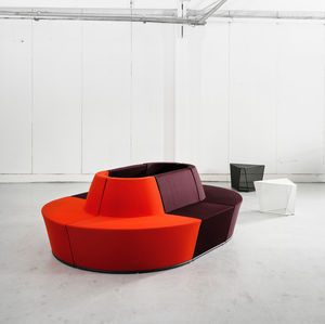banco estofado modular