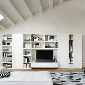 móvel de parede de sala contemporâneo 1