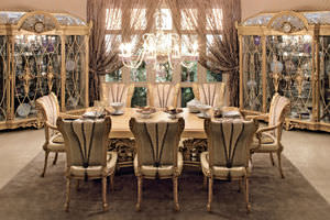 mesa de jantar de estilo