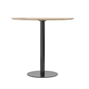 pé de mesa em aço / contemporâneo