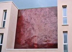 painel decorativo metálico / para móvel / para teto falso / para ambiente externo