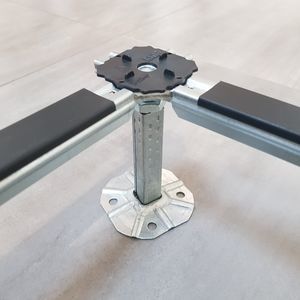 pedestal para piso elevado em aço galvanizado