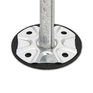 pedestal para piso elevado em borracha 1