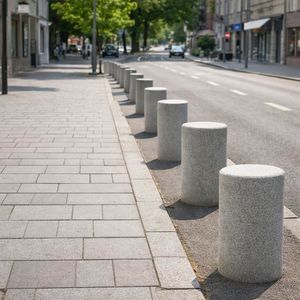 balizador para impedir estacionamento