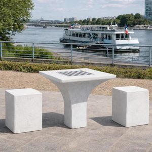 mesa de xadrez para ambiente externo 1