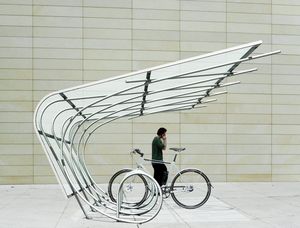 abrigo para bicicletas para espaço público