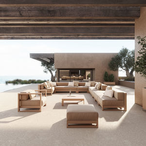 conjunto de jardim de design minimalista