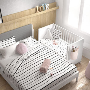 cama de bebê de solteiro