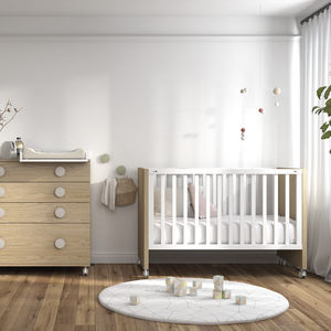 cama de bebê de solteiro