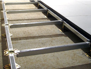 estrutura para piso elevado metálica