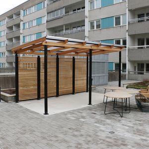 tenda para espaço público