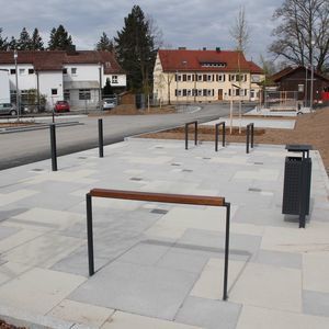 bicicletário de piso