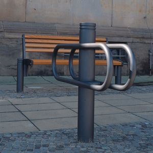 bicicletário de piso