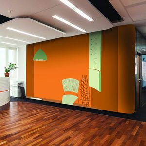 papel de parede contemporâneo
