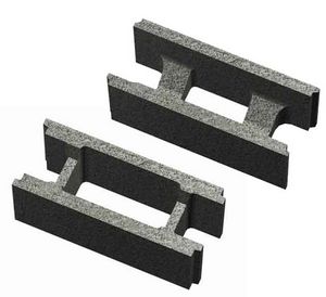 bloco de cofragem em concreto