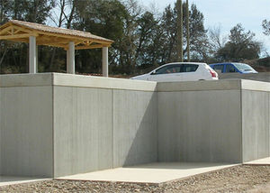 muro de contenção em concreto armado 1