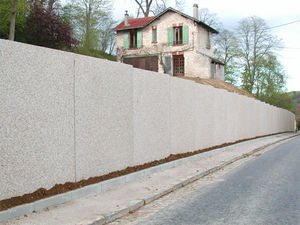 muro de contenção em concreto armado 1