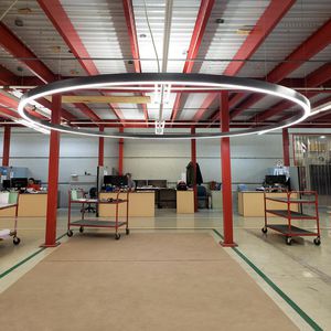 luminária técnica pendente