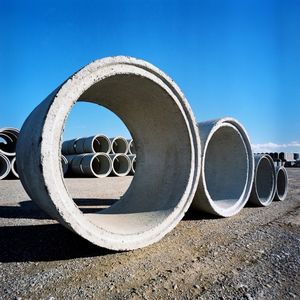 tubo em concreto