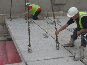 laje pré-fabricada em concreto armado