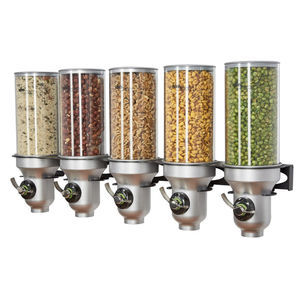 dispenser de alimentos secos de parede