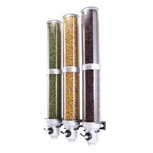 dispenser de alimentos secos de parede