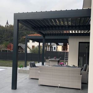pérgola apoiada em parede 1