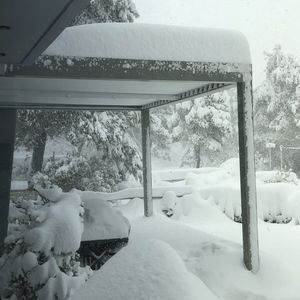 pérgola apoiada em parede