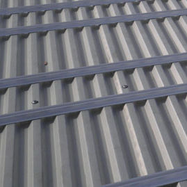 cobertura em aço galvanizado