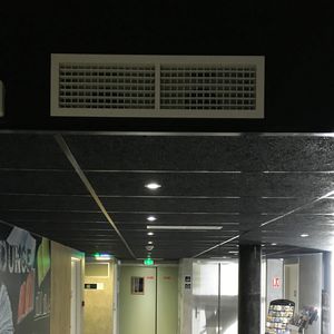 grelha de ventilação em alumínio