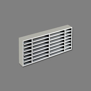 grelha de porta acústica / em PVC