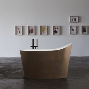 banheira freestanding / oval / em Solid Surface