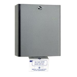 dispenser de sacos para descarte de absorventes de parede
