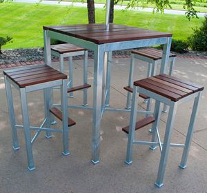 mesa alta contemporânea
