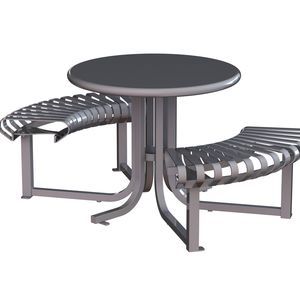 mesa de piquenique contemporânea