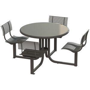mesa de piquenique contemporânea