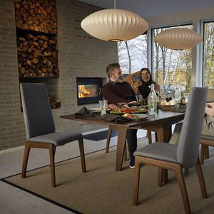 cadeira de sala de jantar contemporânea