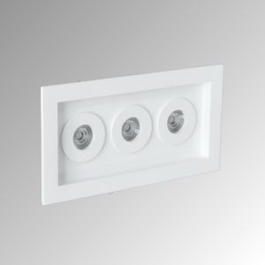 luminária técnica de embutir