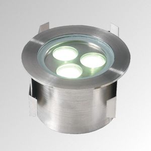luminária de embutir no piso