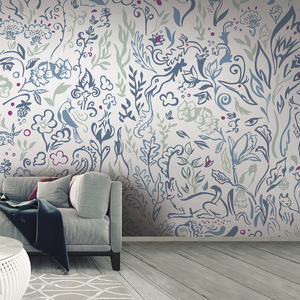 papel de parede contemporâneo