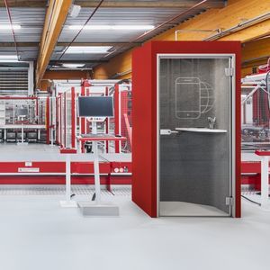cabine de concentração e privacidade de 1 lugar