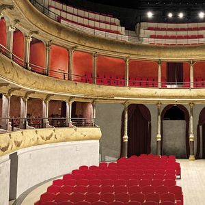 cadeira de auditório contemporânea 1