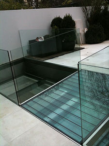 painel de vidro float