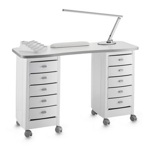 mesa de manicure com iluminação embutida 1